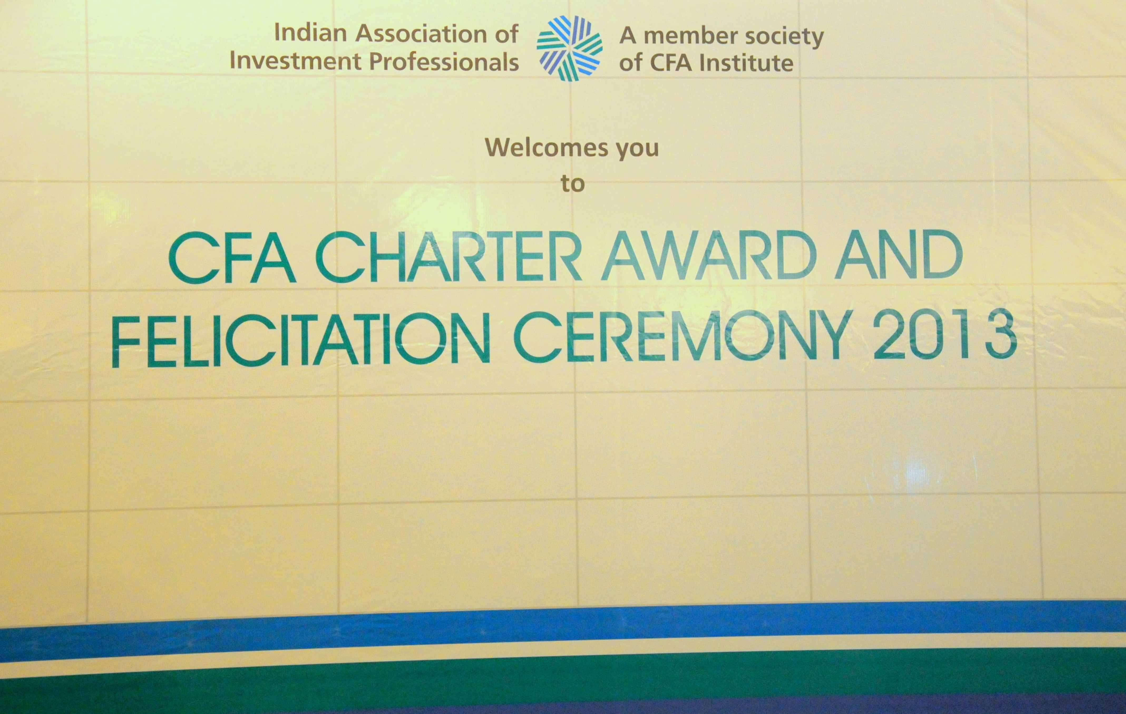 CFA Charter Award Ceremony & Felicitation and Equity Markets Outlook