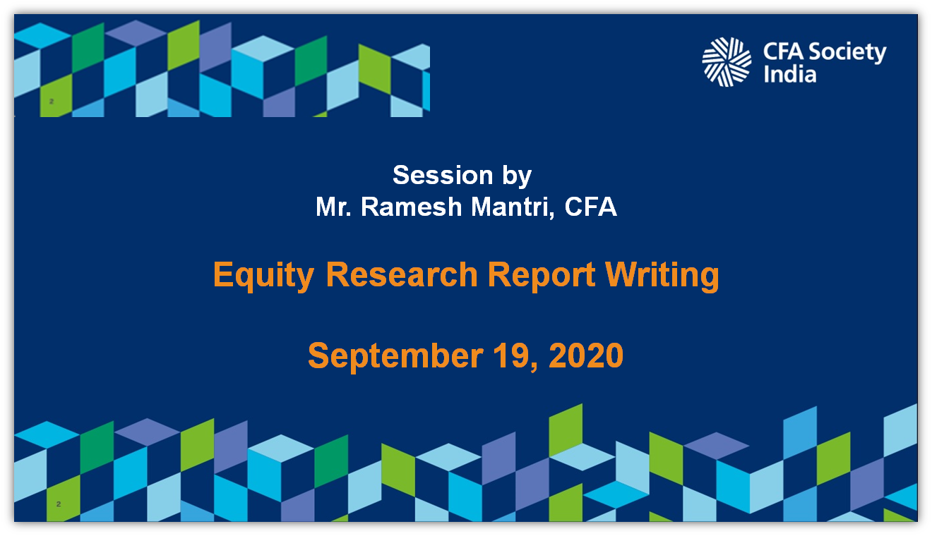 equity research report cfa