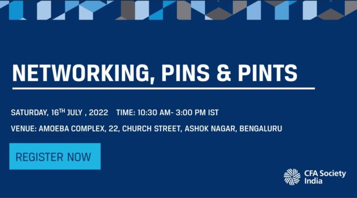 16th July - Banglore - Networking Pins & Pints