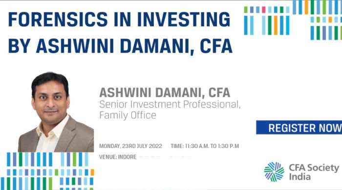 23rd July - Ashwini Damani - Forensics